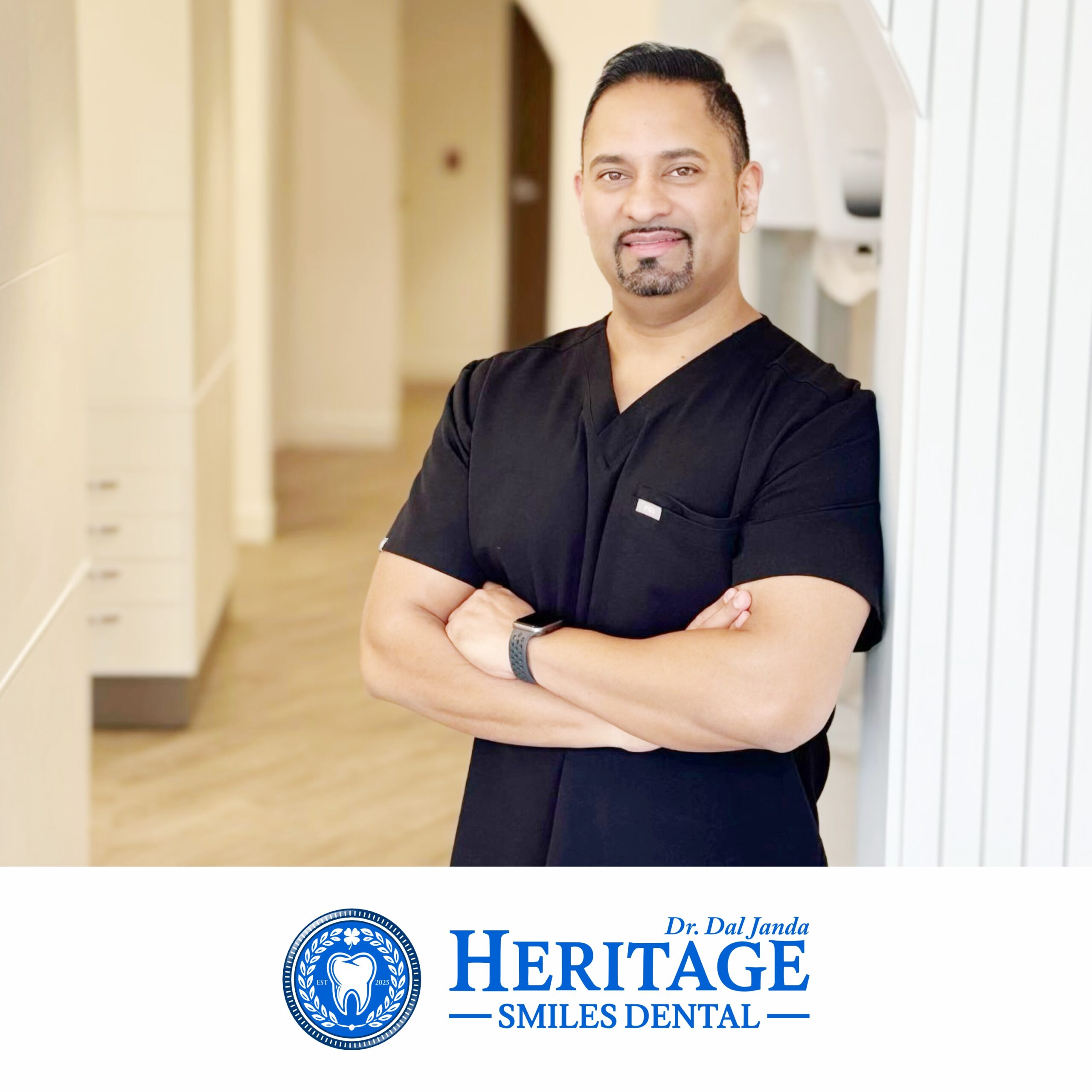 Dr. Dal is a dentist in cloverdale